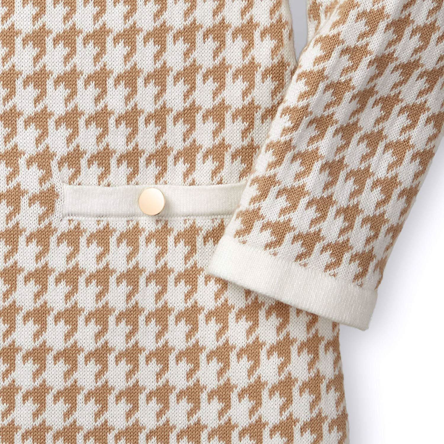 Bow Detail Organic Sweater Dress - Glamourous Grace