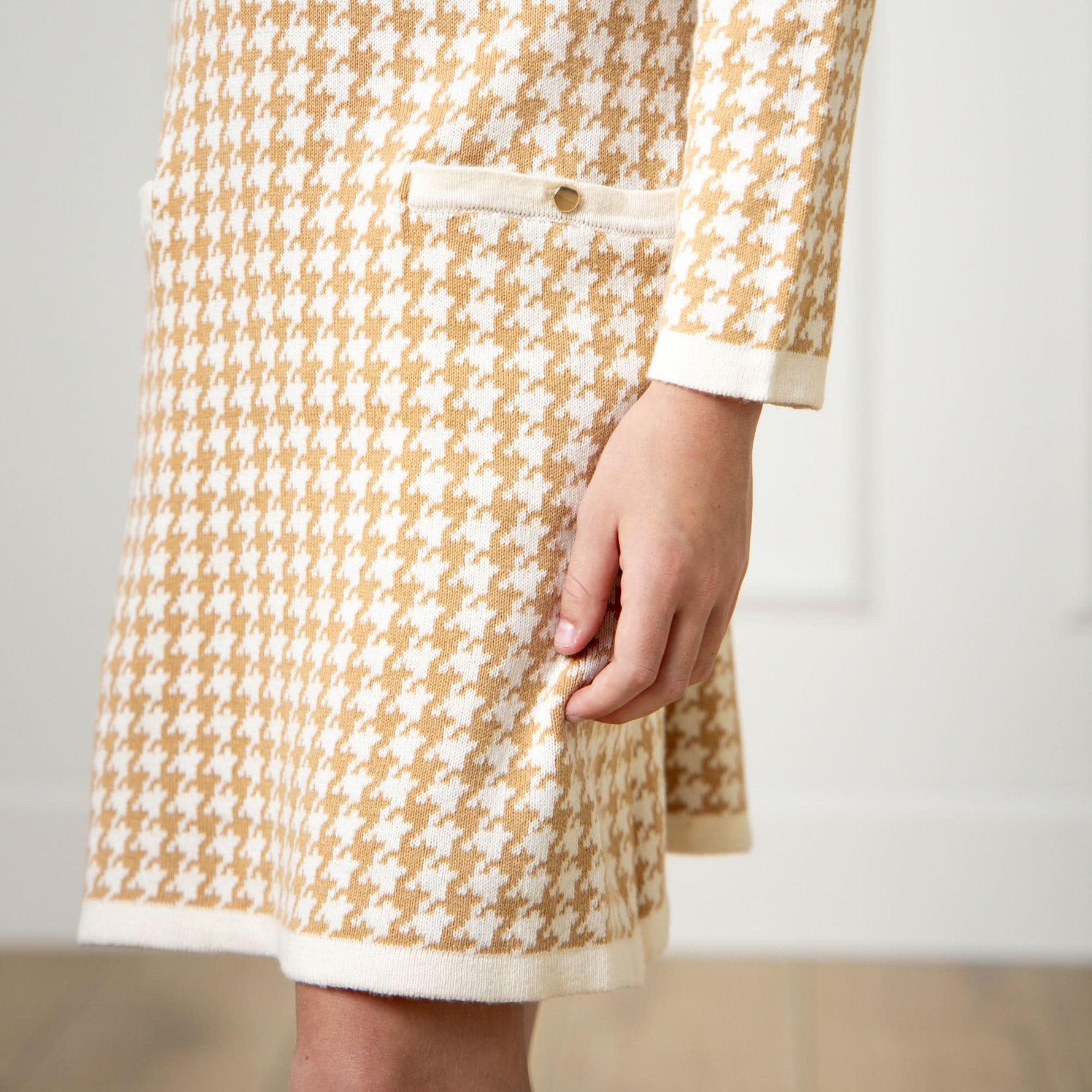 Bow Detail Organic Sweater Dress - Glamourous Grace