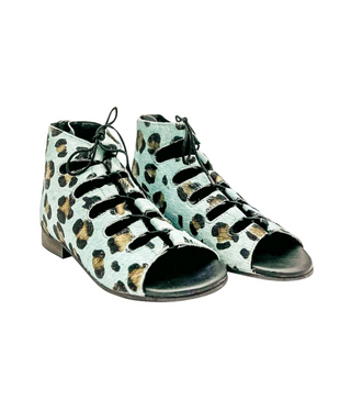 Nola Sandals in Teal Naughty Monkey