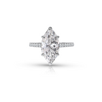 3.0ct Moissanite Diamond Engagement Ring Ring Deluxe Fine Jewelry