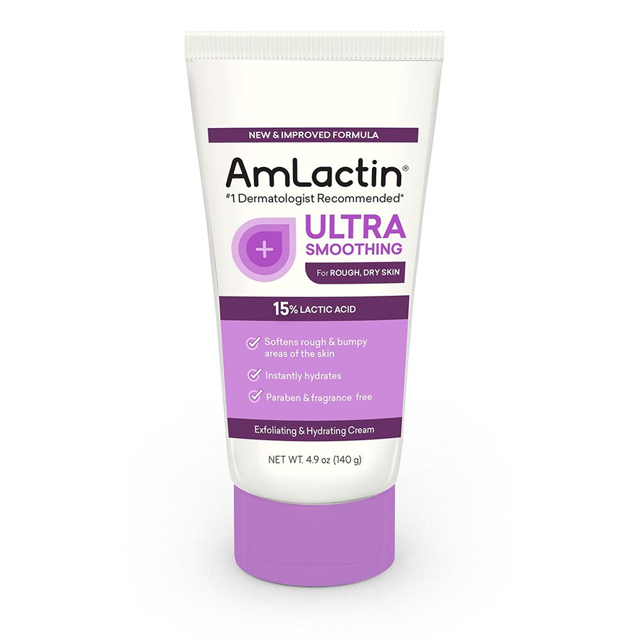 AmLactin Ultra Smoothing 15% Lactic Acid Intensely Hydrating Cream 4.9 Oz