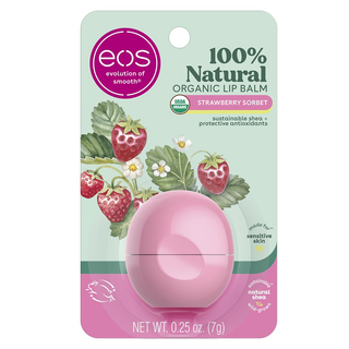 EOS 100% Natural & Organic Lip Balm Sphere - Strawberry Sorbet