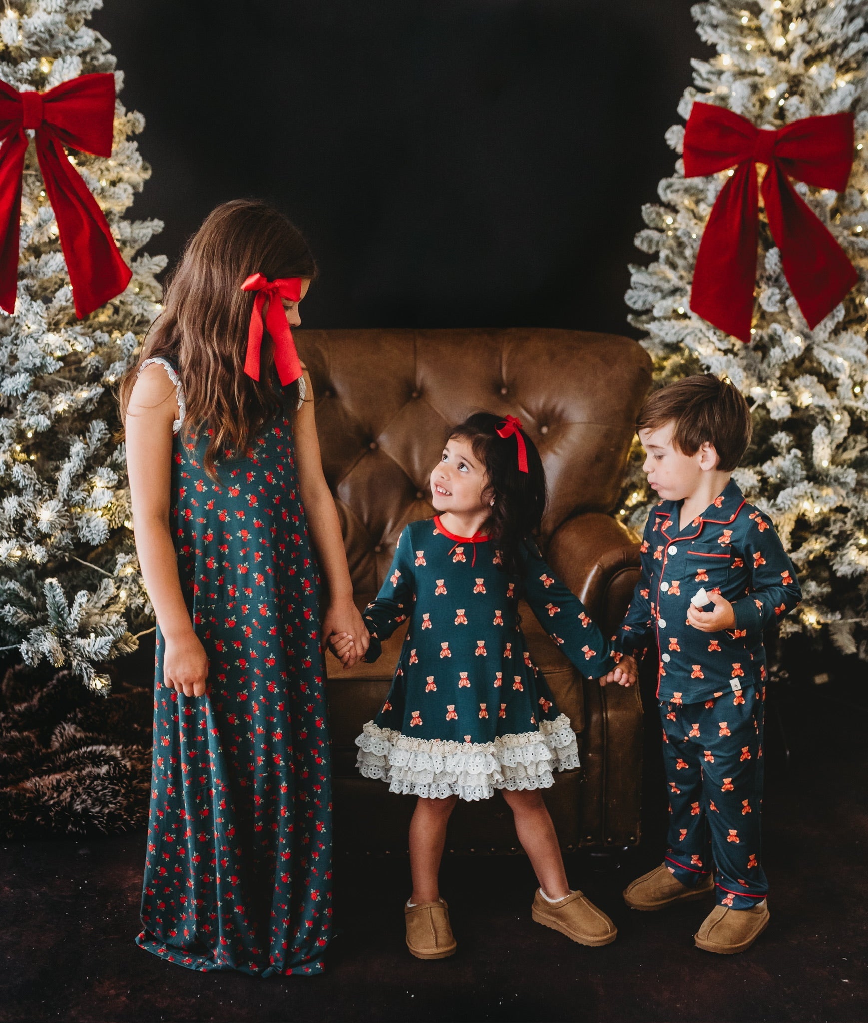 *PREORDER* Christmas Rose Maxi Gown - By Baano