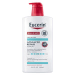 Eucerin Advanced Repair Body Lotion, Value Size Unscented Body Lotion for Dry Skin, Body Moisturizer, 33.8 Fl Oz Pump Bottle - By Baano