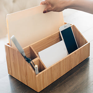 Bamboo All-In-One Organizer