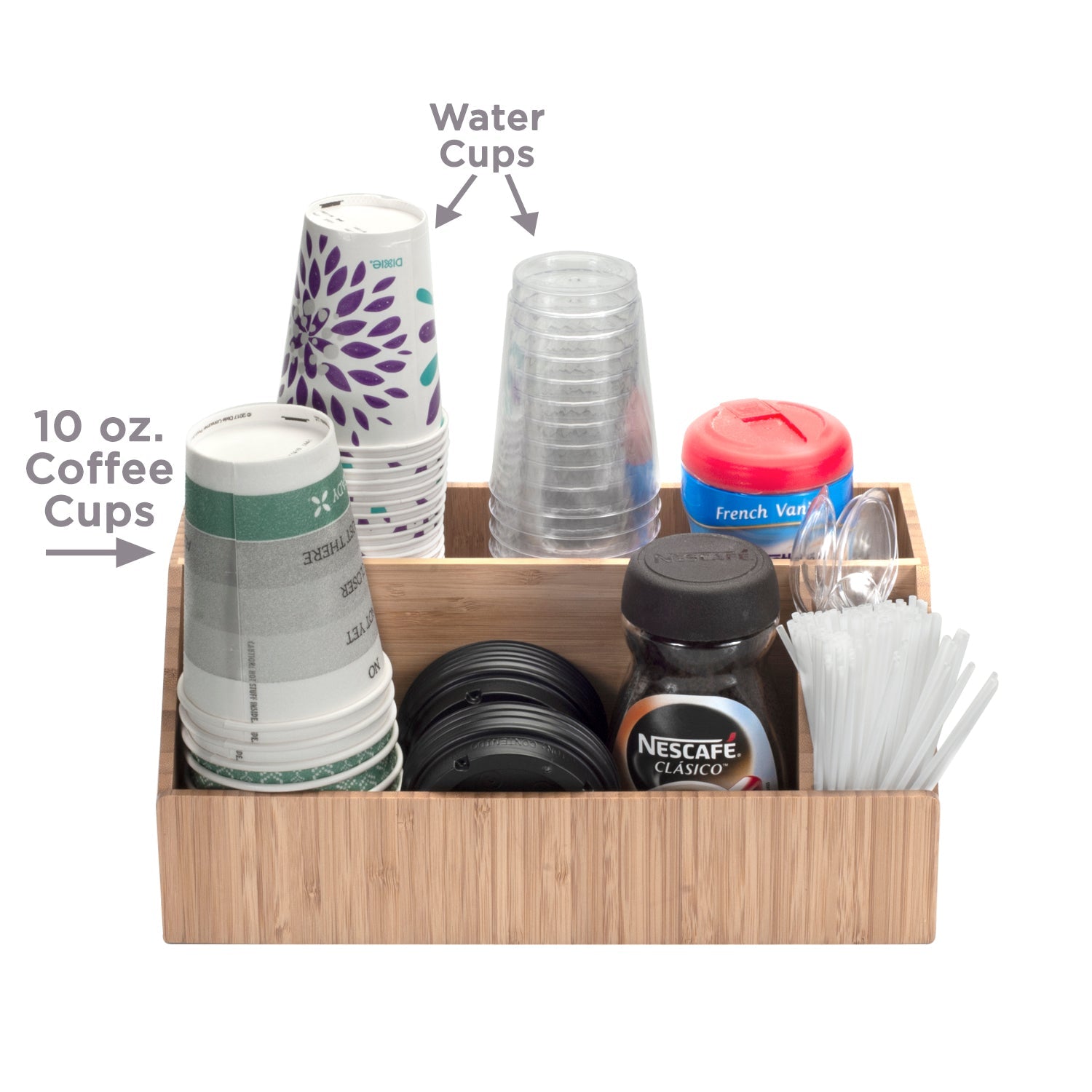 Bamboo All-In-One Organizer