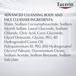 Eucerin Advanced Cleansing Body and Face Cleanser, 16.9 Fl Oz - By Baano