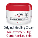 Eucerin Original Healing Cream, Body Cream for Dry Skin, 16 oz Jar - By Baano