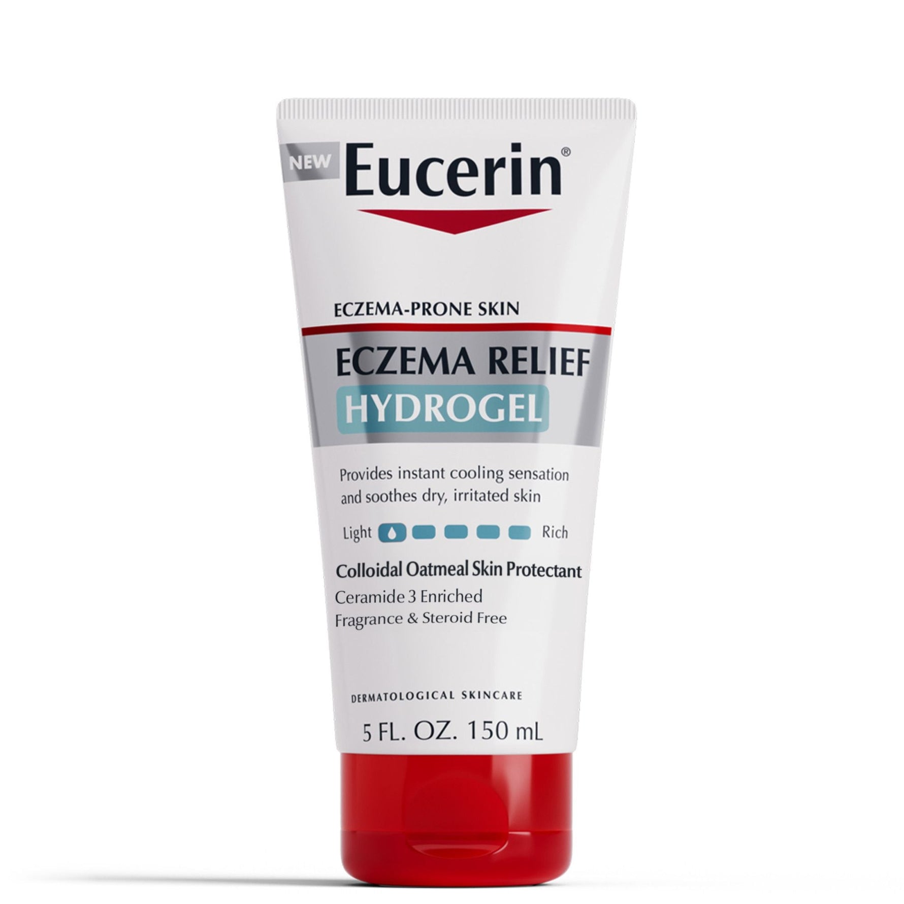 Eucerin Eczema Relief Hydrogel, Fragrance Free, Steroid Free, 5 oz Tube - By Baano