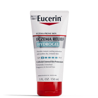 Eucerin Eczema Relief Hydrogel, Fragrance Free, Steroid Free, 5 oz Tube