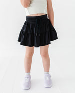 Black | 2-tiered Skort - By Baano