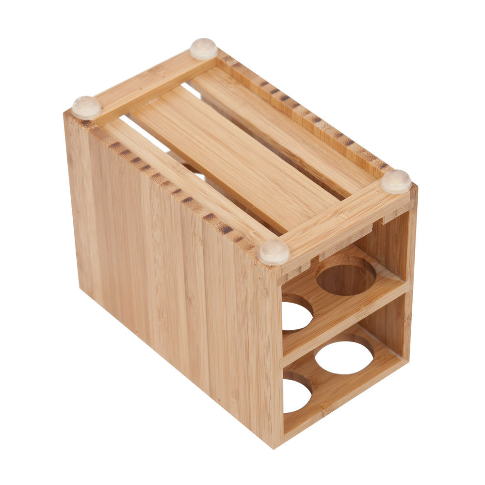 Bamboo Toothbrush & Toothpaste Holder