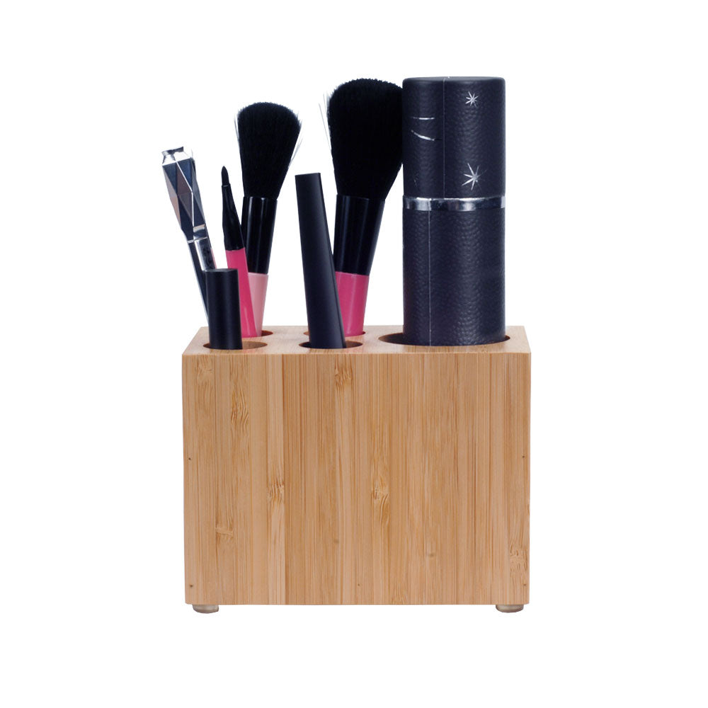 Bamboo Toothbrush & Toothpaste Holder