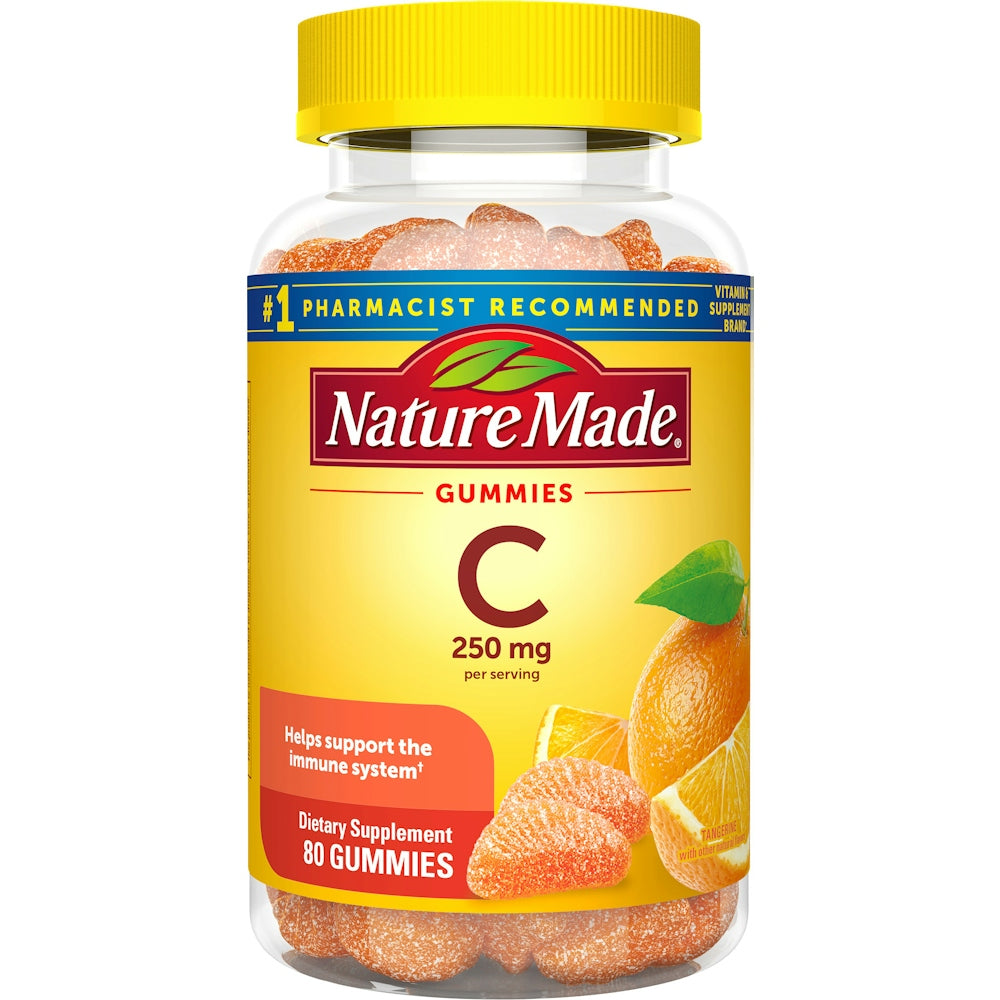 Nature Made Vitamin C 250 Mg Adult Gummies - Tangerine
