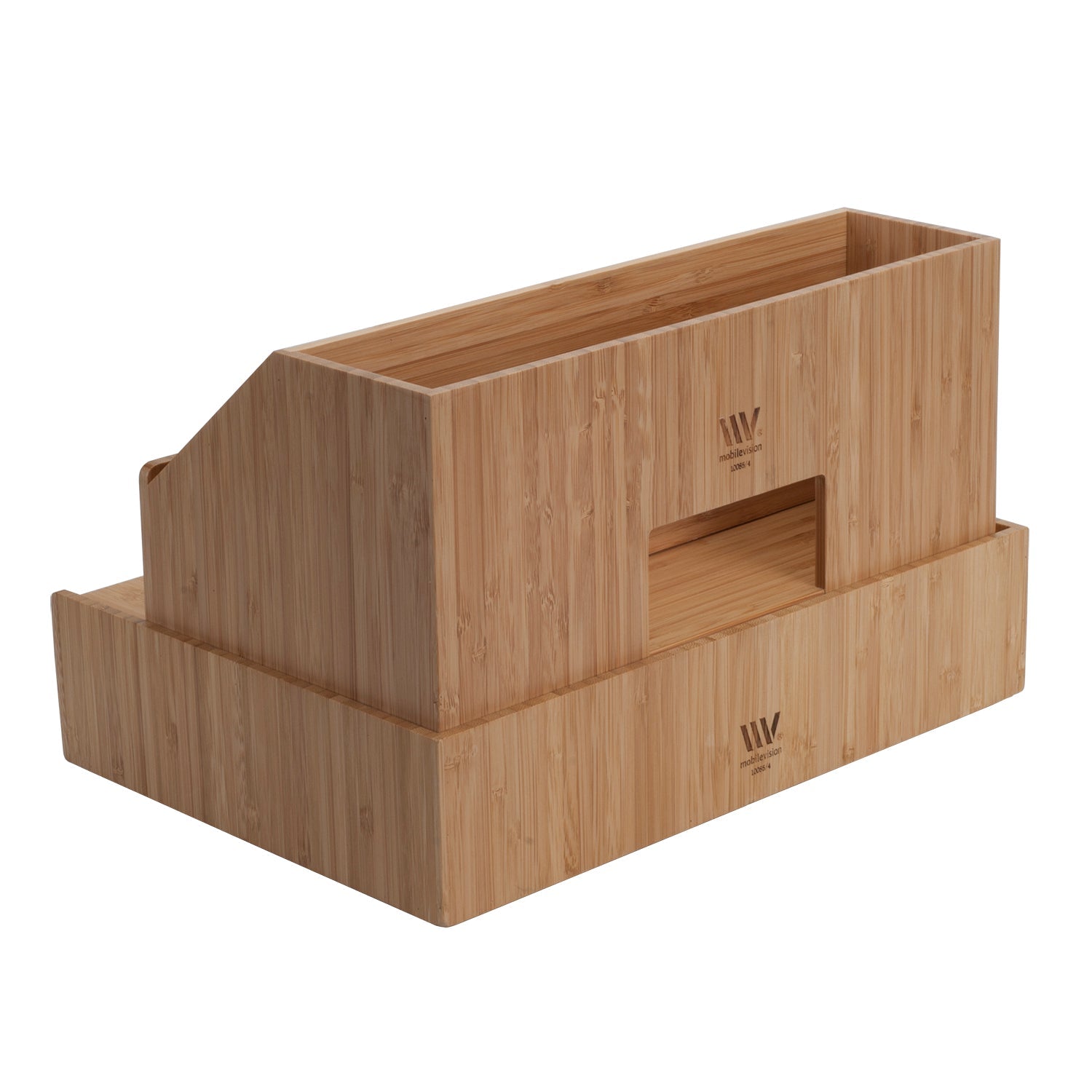 Bamboo Large Drawer & All-In-One Organizer Set