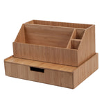 Bamboo Large Drawer & All-In-One Organizer Set