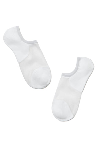 Cotton Ankle Socks Conte Active - Inserts Of Transparent Mesh - By Baano