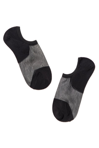 Cotton Ankle Socks Conte Active - Inserts Of Transparent Mesh - By Baano
