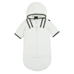 Pramie Black Binding Snowsuit | Cozy, Luxe Winterwear for Babies 3M-9M