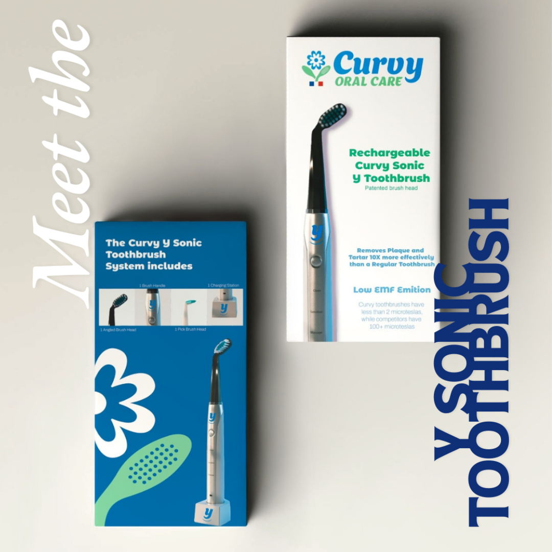 Curvy Y Sonic Toothbrush System - By Baano