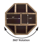 Bamboo Rotating Multi Purpose Utensil Holder (UPDATED 7 INCH MODEL)