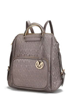 MKF Torra Milan Signature Trendy Vegan Leather Backpack Mia