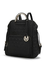 MKF Torra Milan Signature Trendy Vegan Leather Backpack Mia
