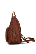 MKF Torra Milan Signature Trendy Vegan Leather Backpack Mia