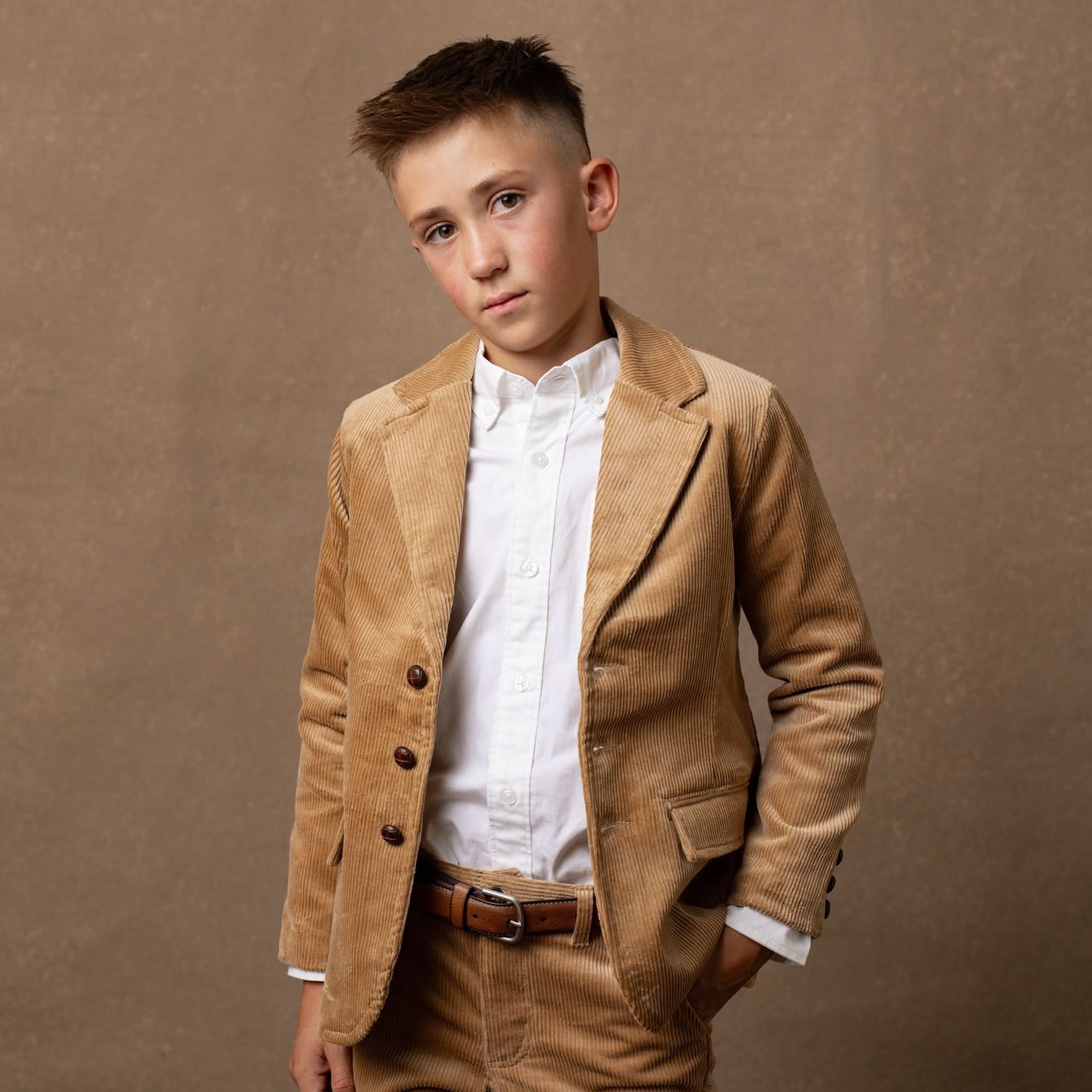 Organic Corduroy Blazer with Elbow Patches Hope & Henry