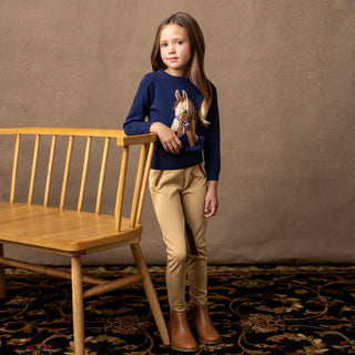 Horse Intarsia Pullover Sweater - Baby - Glamourous Grace