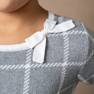 Bow Detail Sweater Dress - Baby - Glamourous Grace
