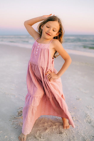 Girls Keepsake Lilac Maxi - By Baano