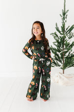 Christmas Doggies | GIRLS WIDE-LEG SET - By Baano
