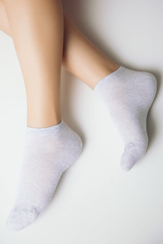 Cotton Ankle Socks Conte Active - Mesh Pattern 484 - By Baano