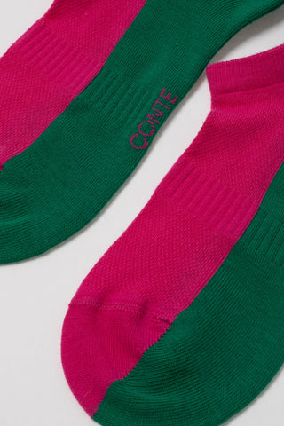 Cotton Ankle Socks Conte Active - With a "Tongue" 393 - By Baano