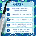 Curvy Y Sonic Toothbrush System - By Baano