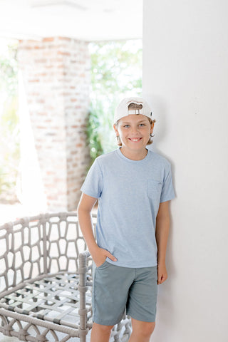 Kid's Bamboo Heathered Tee - By Baano