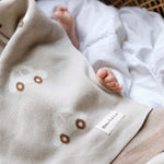 100% Cotton Luxury Knit Car Swaddle Blanket - By Baano
