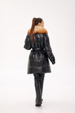 Genuine Gold Fox Fur Freudenberg Comfortemp® Coat