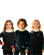 Nipoti Hand Embroidered Velour Maxi Dress