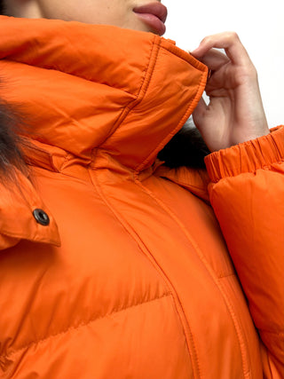 Genuine Silver Fox Down Fill Jacket - By Baano