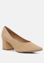 Tori Block Heel Pumps London Rag International