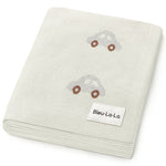 100% Cotton Luxury Knit Car Swaddle Blanket - By Baano
