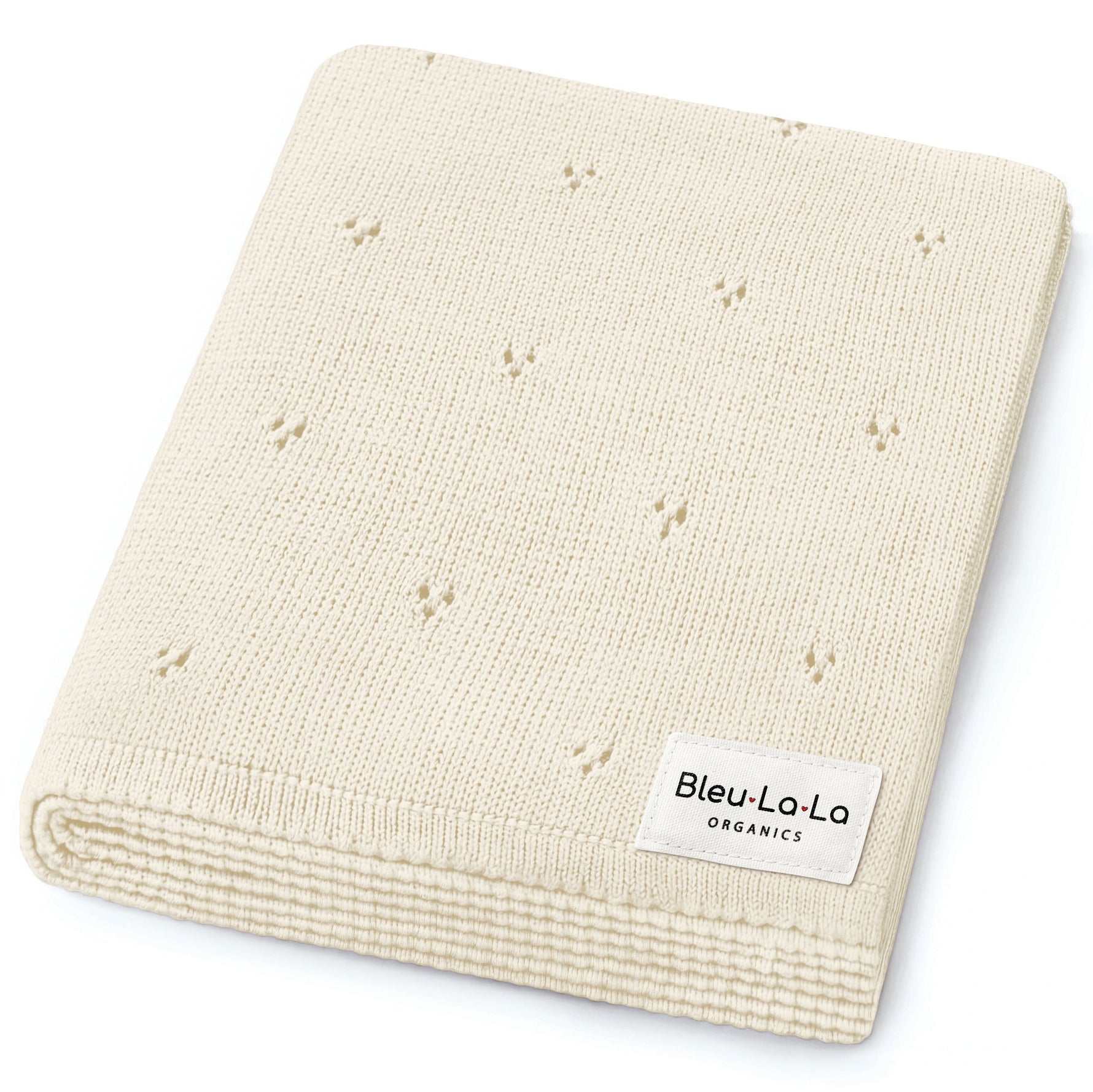 Organic Pointelle Luxury Knit Swaddle Blanket
