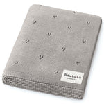 Organic Pointelle Luxury Knit Swaddle Blanket - By Baano