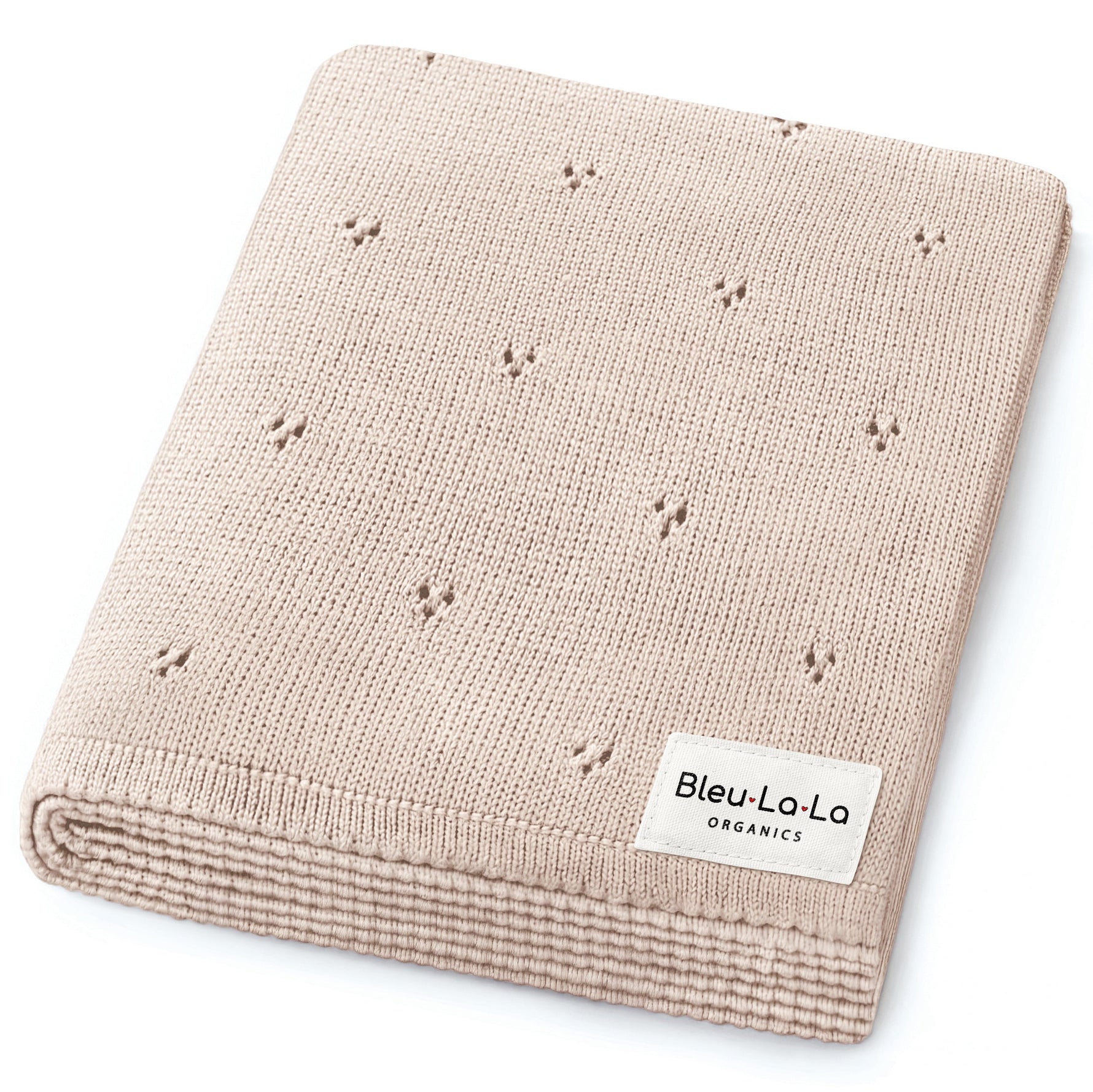 Organic Pointelle Luxury Knit Swaddle Blanket - By Baano