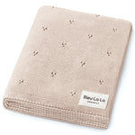 Organic Pointelle Luxury Knit Swaddle Blanket