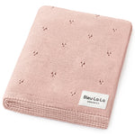Organic Pointelle Luxury Knit Swaddle Blanket - By Baano