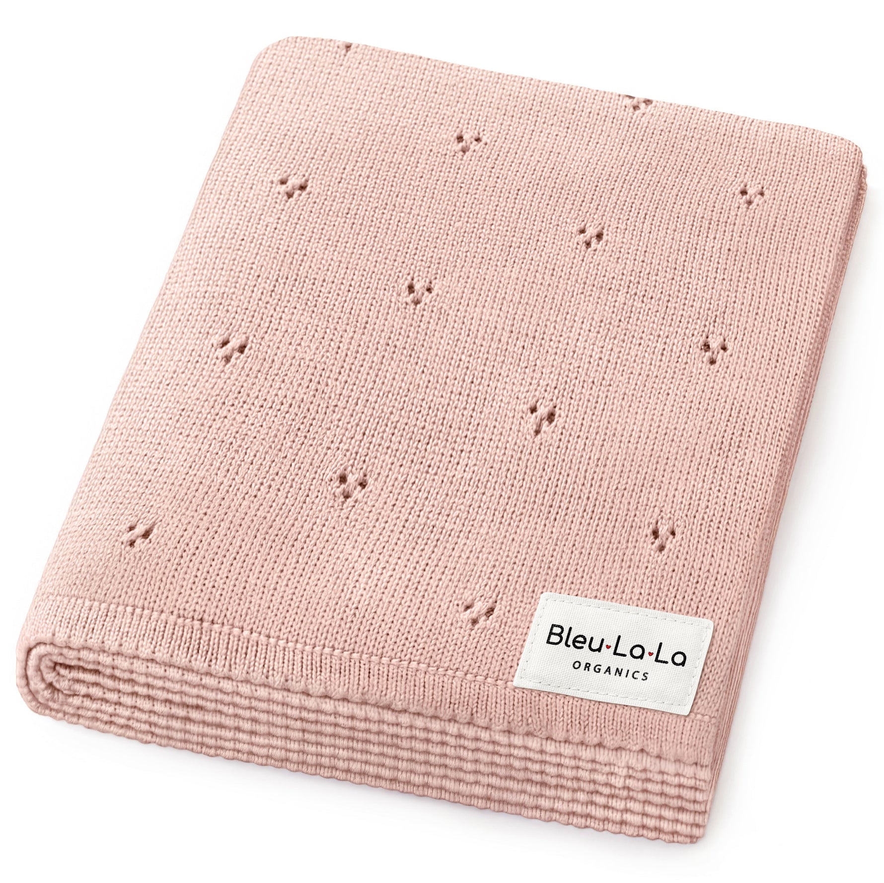 Organic Pointelle Luxury Knit Swaddle Blanket - By Baano