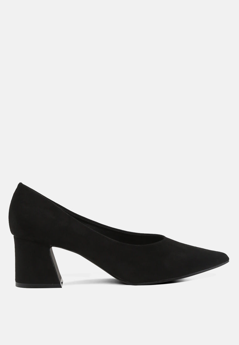 Tori Block Heel Pumps London Rag International